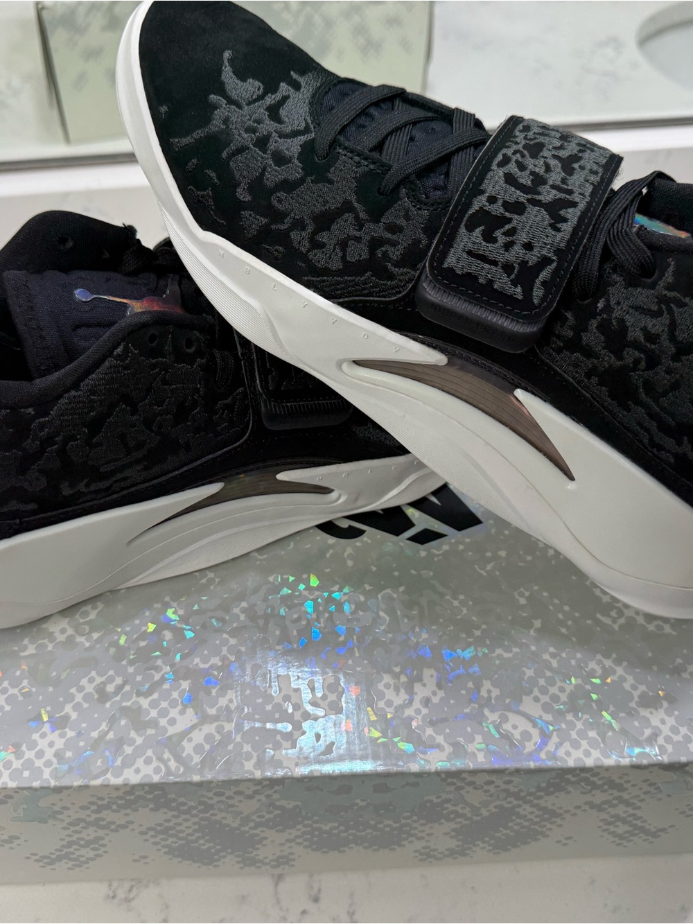 Jordan Zion 3 SE Box Label - Black/White